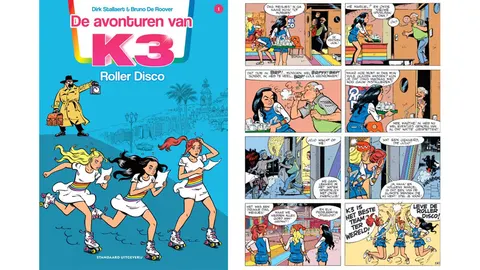 K3 start nieuwe stripreeks
