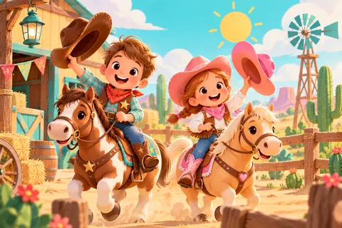 Kinderliedjes over cowboys en indianen