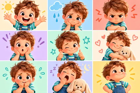Kinderliedjes over emoties en gevoelens