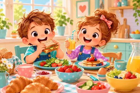 Kinderliedjes over eten en drinken