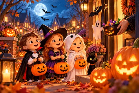 Verzameling kinderliedjes voor Halloween