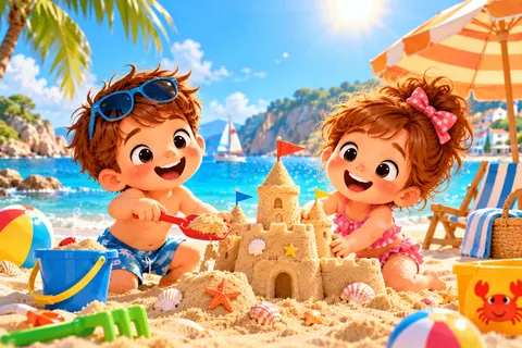 De leukste nieuwe en oude vakantieliedjes voor kinderen