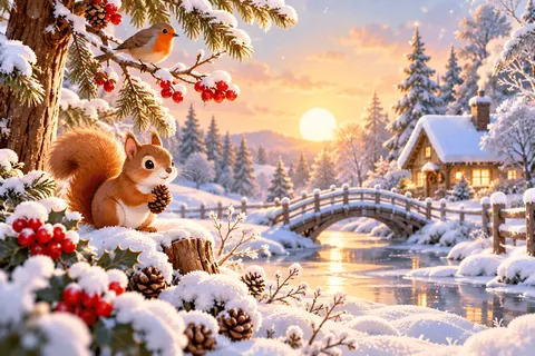 Kinderliedjes over de winter