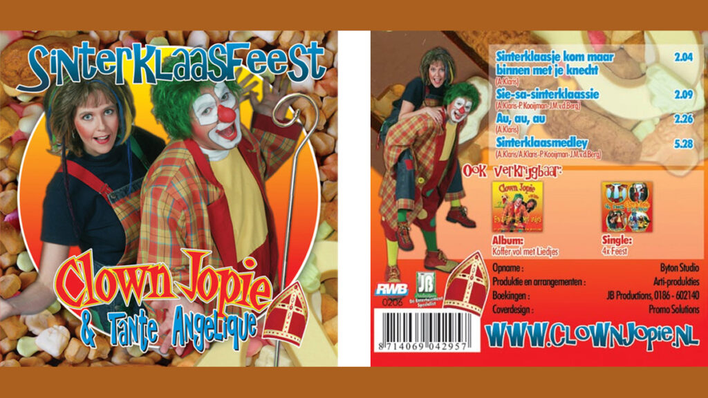 Clown Jopie & Tante Angelique - Sinterklaasfeest