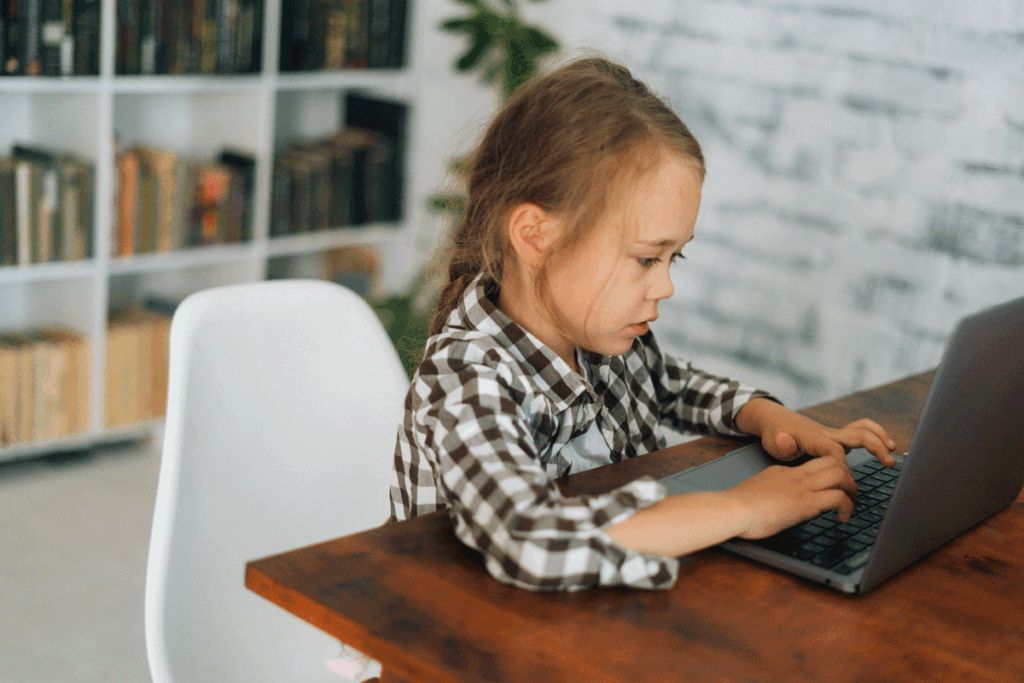 Op spelenderwijs leren blindtypen