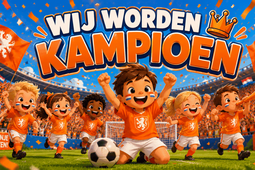 Wij worden kampioen