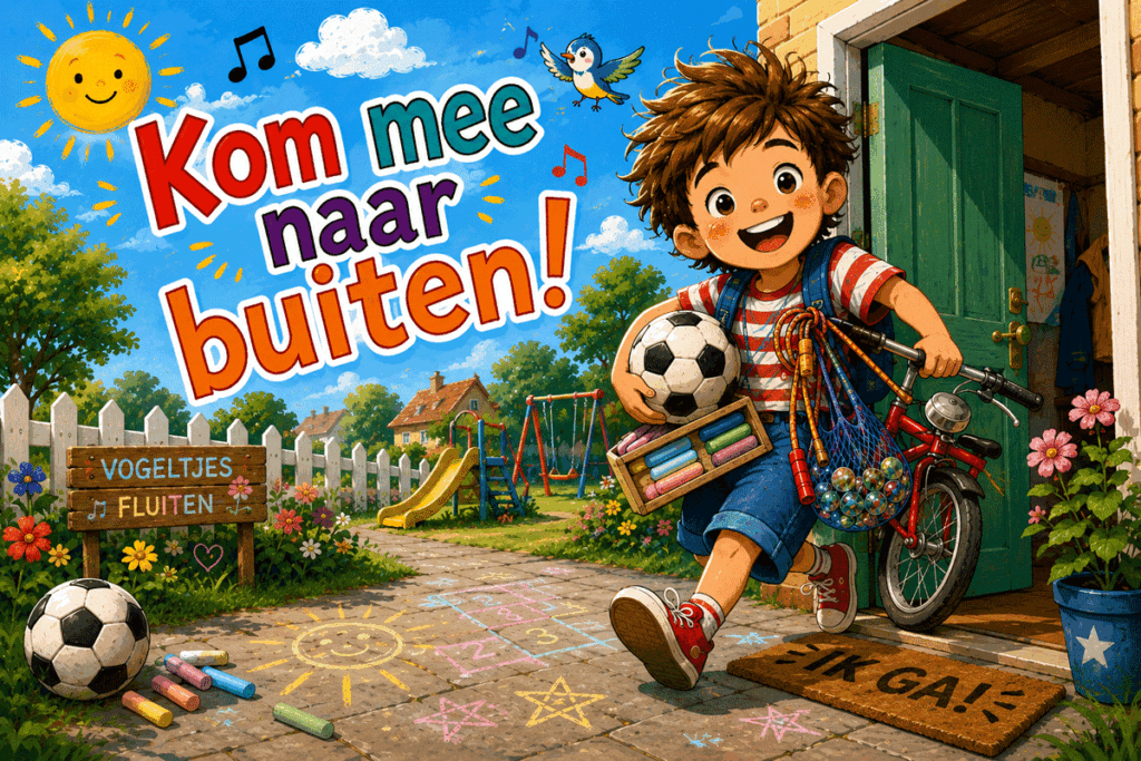 Kom mee naar buiten!