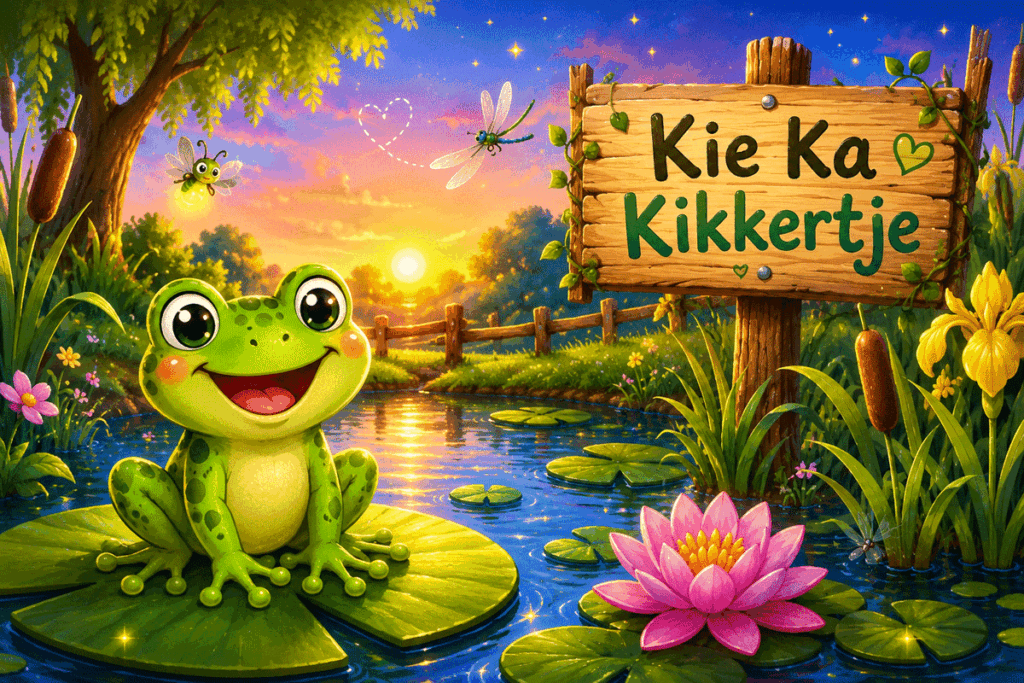Kie ka kikkertje (Mevrouw M)