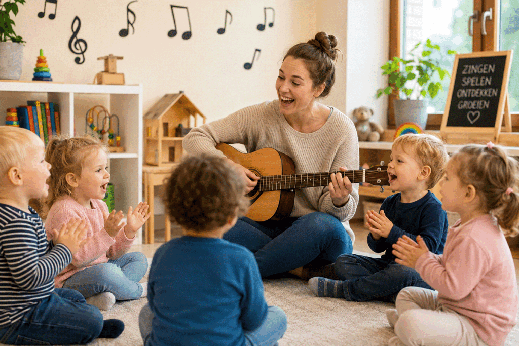 Waarom zingen op het kinderdagverblijf zoveel meer is dan een gezellig moment