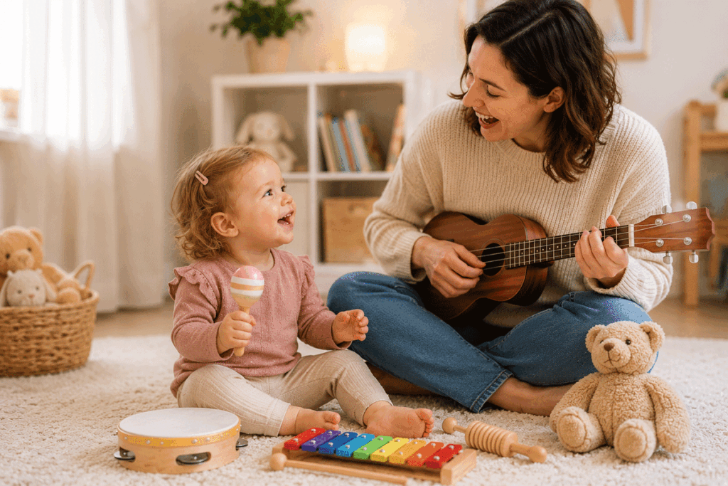 Een rustig dagritme met muziek voor de allerkleinsten