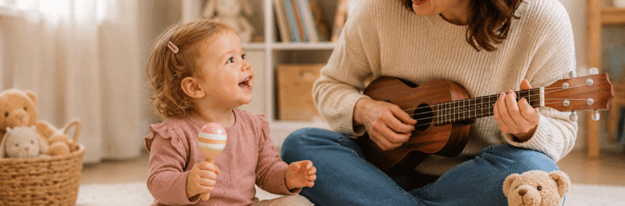 Een rustig dagritme met muziek voor de allerkleinsten